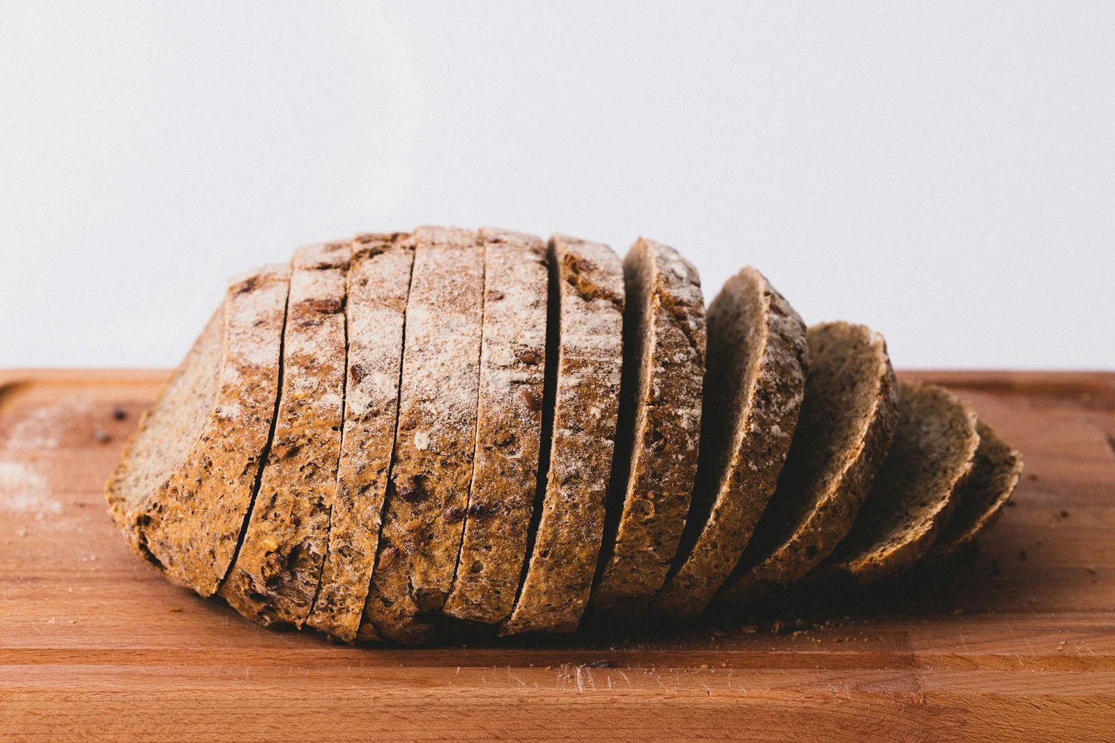 Freshly baked artisan bread